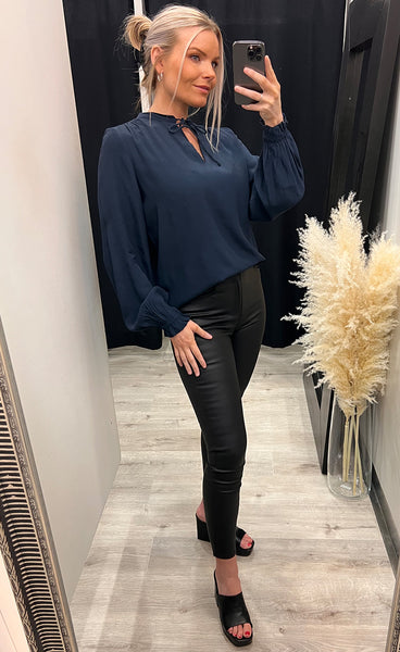 Siri blouse - total eclipse