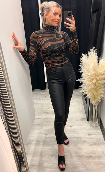 Pacia shirt - brunette mix