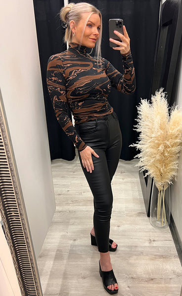 Pacia shirt - brunette mix