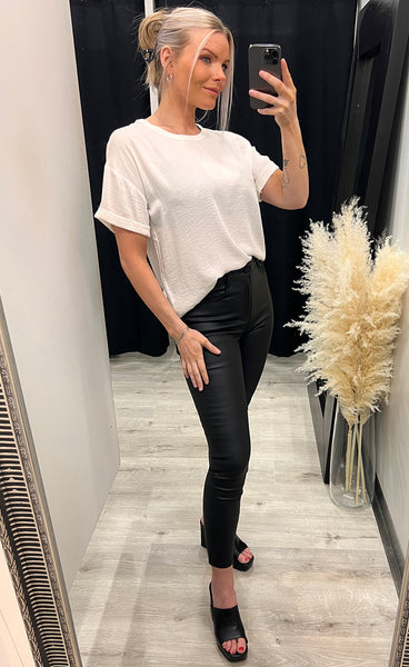 Maluca top - cloud white