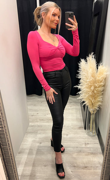 Monica top - pink