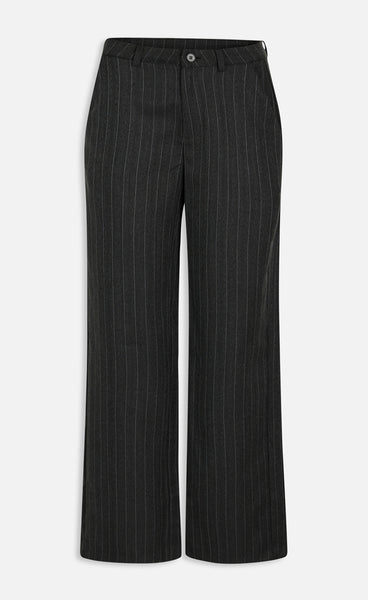 Elvia pants - grey pinstripe
