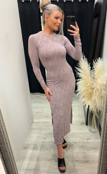 Tamara dress - lilas print