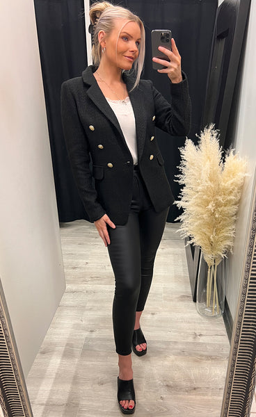 Freya jacket - black
