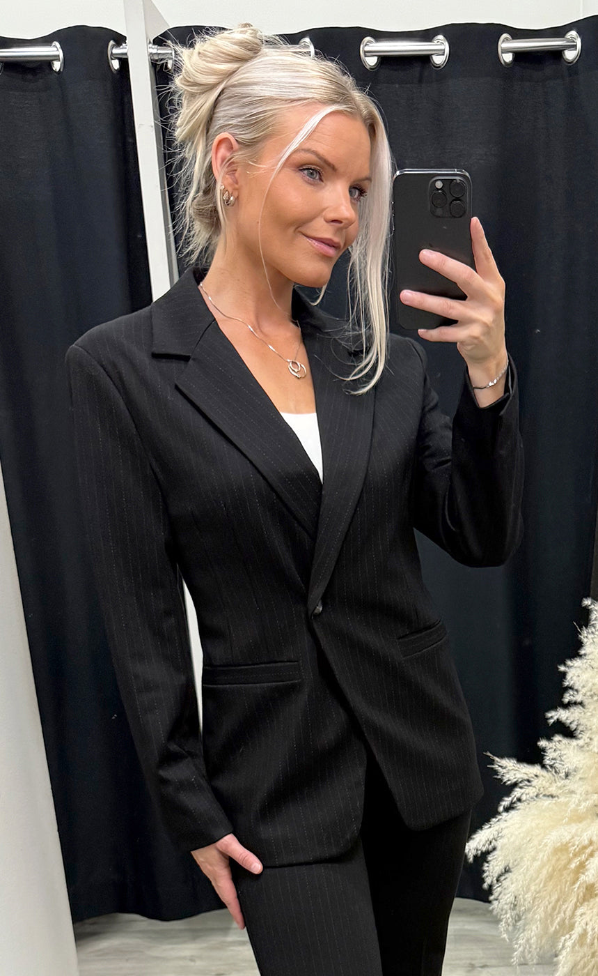 Piny nelly blazer - black/stripe