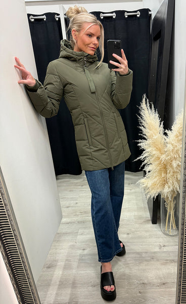 FRANSA Maise jacket 5 - grape leaf