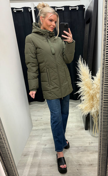FRANSA Maise jacket 5 - grape leaf