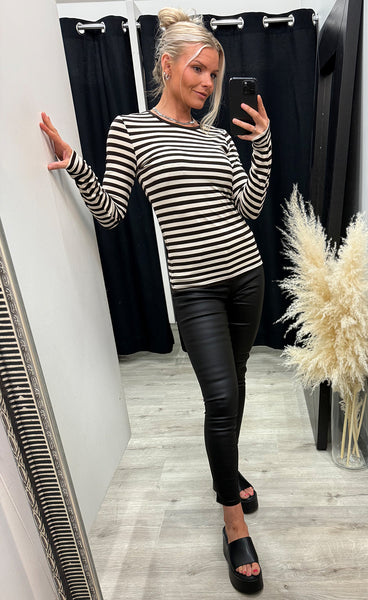 FREEQUENT Liana tee - mole w. moonbeam