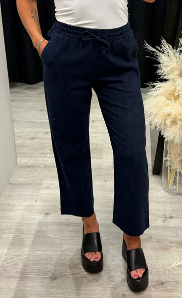 FREEQUENT Lava ankle pants - navy