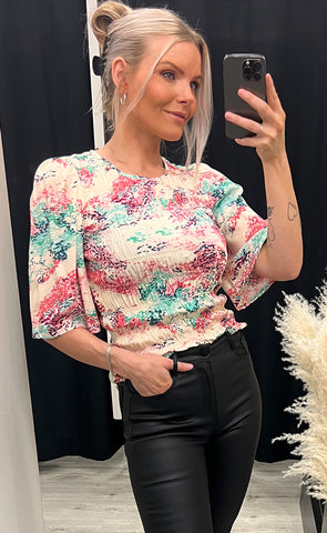 Lalu blouse 1 - rouge red