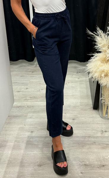 FREEQUENT Lava ankle pants - navy