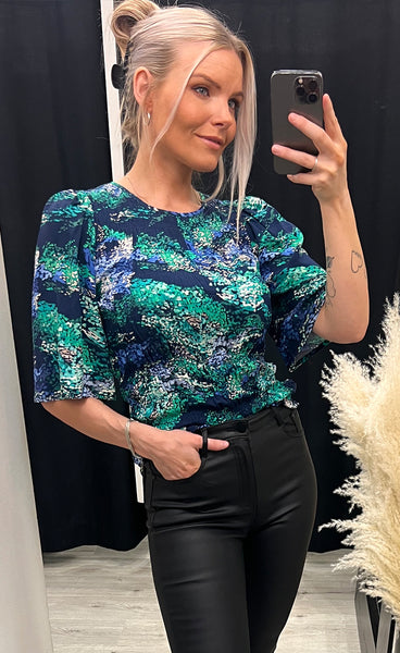 Lalu blouse 1 - blarney mix