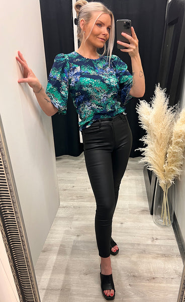 Lalu blouse 1 - blarney mix