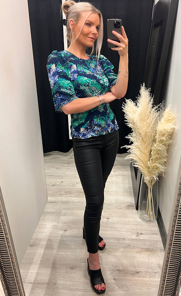 Lalu blouse 1 - blarney mix