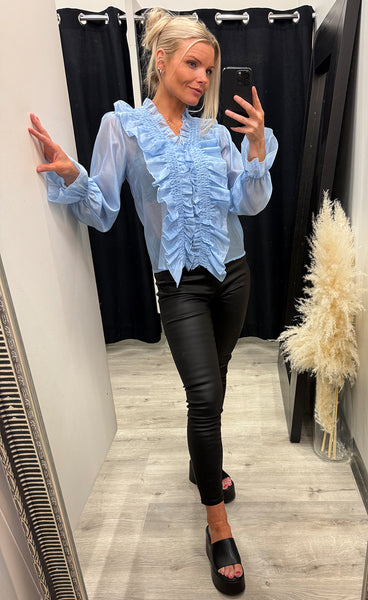 N-myrtia blouse - air blue