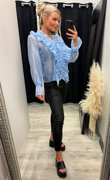 N-myrtia blouse - air blue