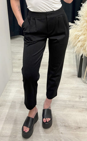 Piny ally pants - black/stripe