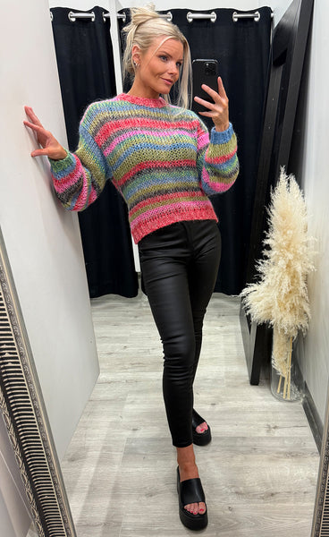 N-mayra knit - delcine multi