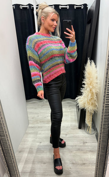 N-mayra knit - delcine multi