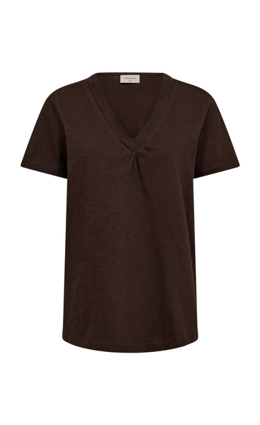 FREEQUENT Sabina v-twist - coffee bean
