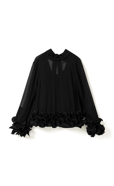 N-latanietta blouse - black
