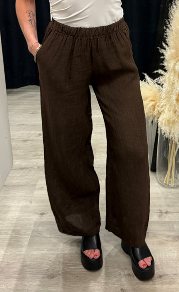 Lorann pants - chocolate