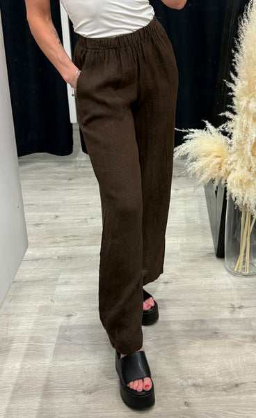Lorann pants - chocolate
