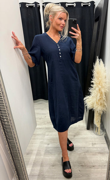 FREEQUENT Lava dress - navy