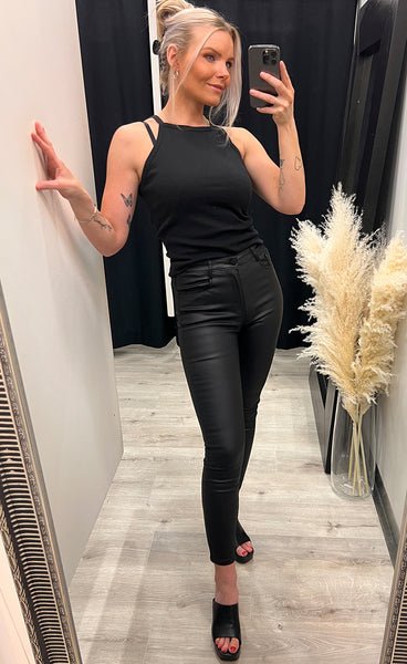 Oreta top - black