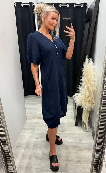 FREEQUENT Lava dress - navy
