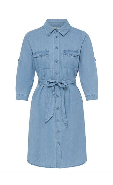 Jill dress - light blue denim