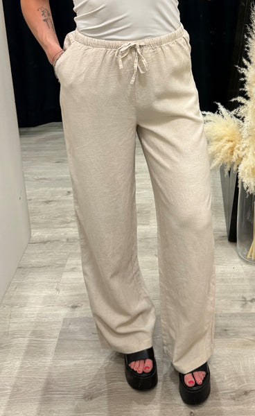 Falakka long pants 2 - sand
