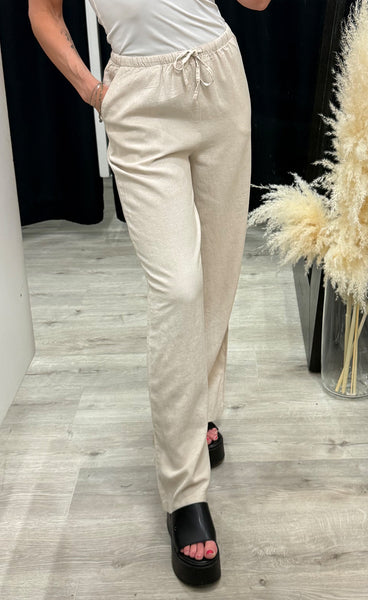 Falakka long pants 2 - sand