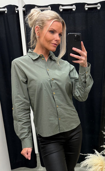 Cleo shirt - agave green
