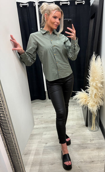 Cleo shirt - agave green