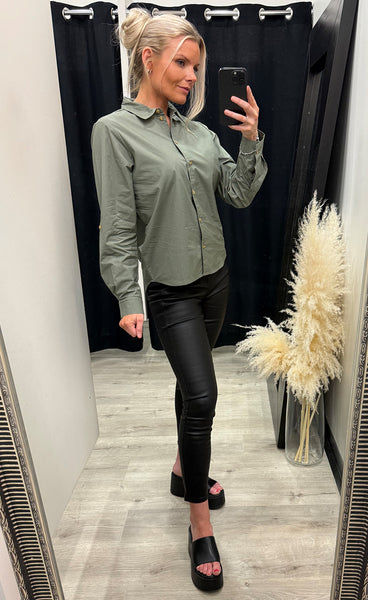 Cleo shirt - agave green