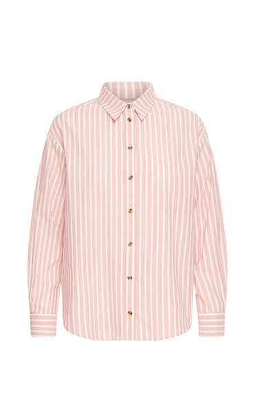Gillo LS shirt - birch stripe
