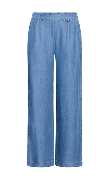 Kosmo wide pants 3 - mid blue denim