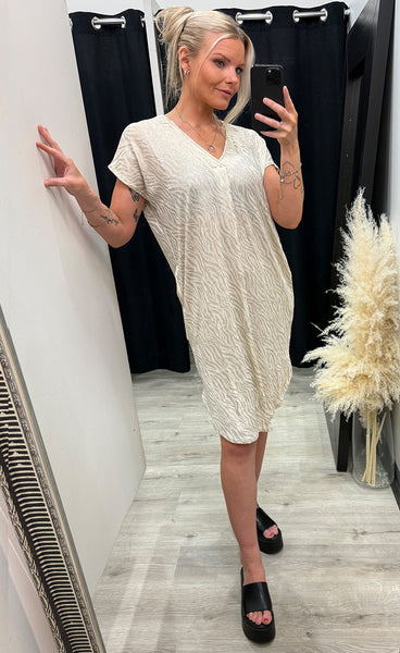 FREEQUENT Matter dress - moonbeam