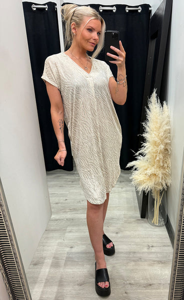 FREEQUENT Matter dress - moonbeam