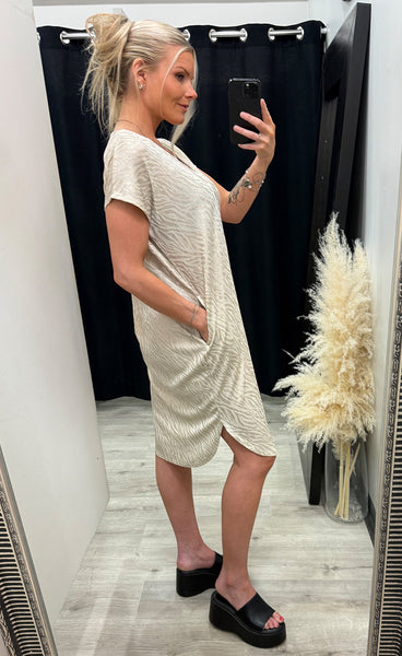 FREEQUENT Matter dress - moonbeam
