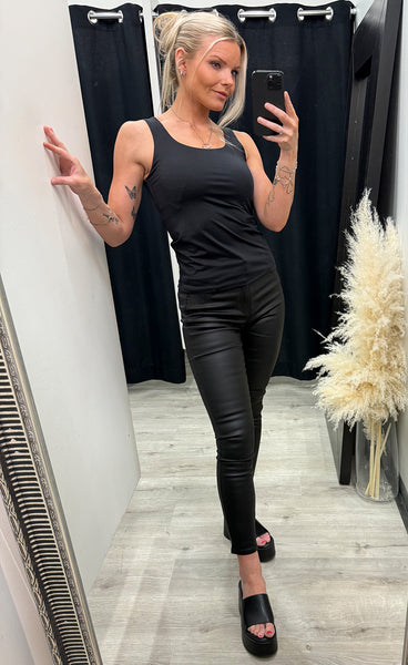 FREEQUENT Sonia top - black