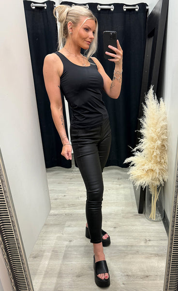 FREEQUENT Sonia top - black