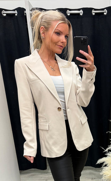 Socratea Tiff blazer - light sand