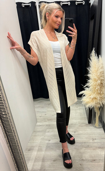 FREEQUENT Elina cardigan - moonbeam