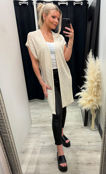 FREEQUENT Elina cardigan - moonbeam