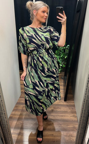 Kaiya dress - forest shade