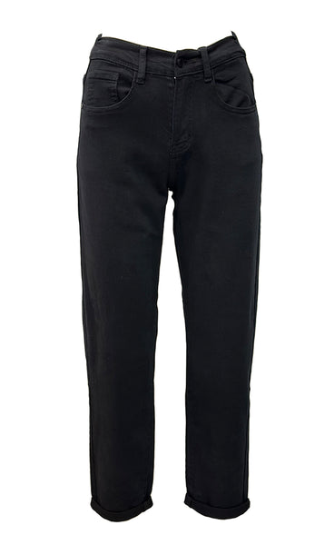 Teygju gallabuxur 8650-1 - MOM FIT
