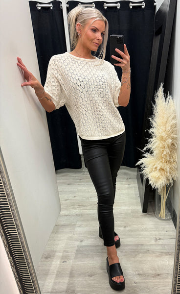 Sinja pullover 6 - whisper white