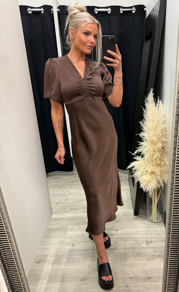 Dacanna dress - french roast